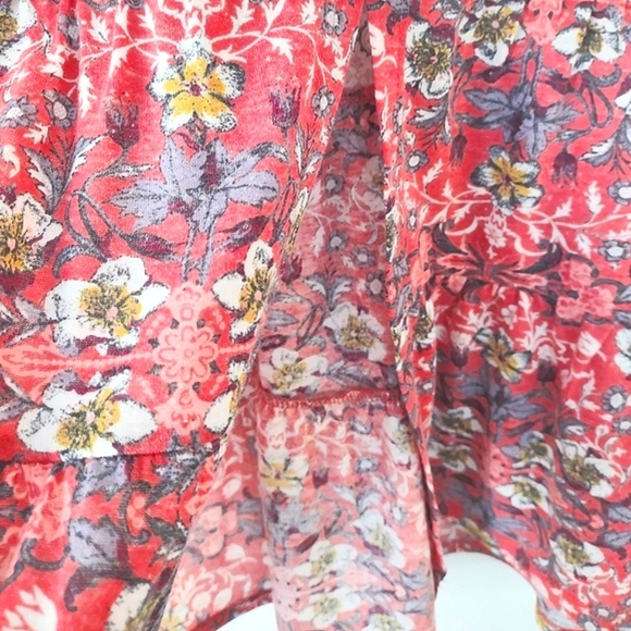 Altar'd State Floral Tank Top - Red, Pink and White NWT - Picture 6 of 11